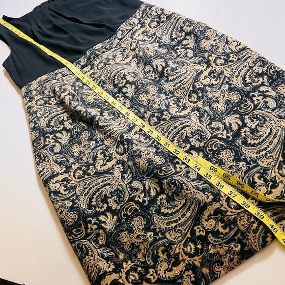 Talbots Floral Sleeveless Sheath Dress Size 10 - Picture 6 of 7